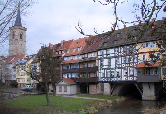 Krämer Bridge in Erfurt