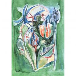 Flora - water-colour painting 