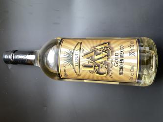 Tequila - La Cava del Villano oro - Tequila Gold, 38% VOL. 1000ml  - 100 % Agave 