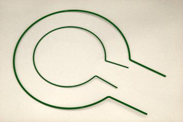 Climbing-ring for climbing plants 