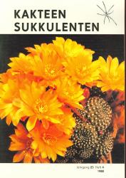 Kakteen und Sukkulenten 1988/4 