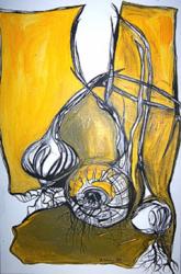 Onions - Acryl painting 