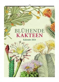 Blühende Kakteen - Kalender 2024 