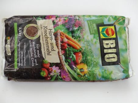 Horn- und Knochenmehl Organischer Dünger 2,5 kg 