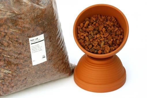 Lava red 5-8 mm - 5 l 