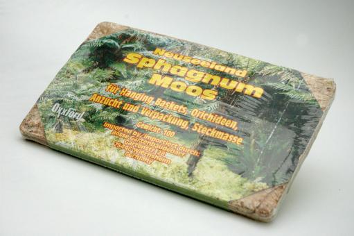 Sphagnum moss - pressed block 