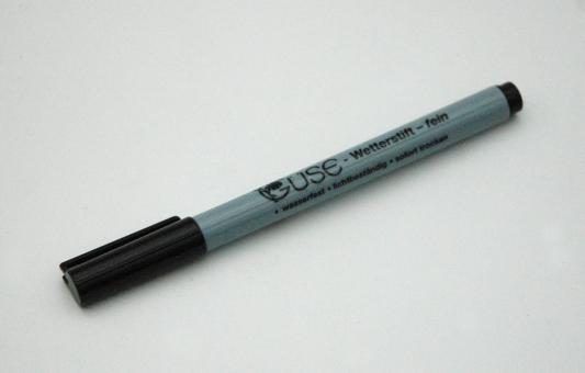 waterproof marker (0,5 mm) 