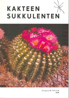 Kakteen und Sukkulenten 1979/1-4 Sonderheft Notocactus 