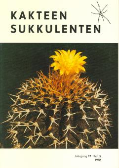 Kakteen und Sukkulenten 1982/3 