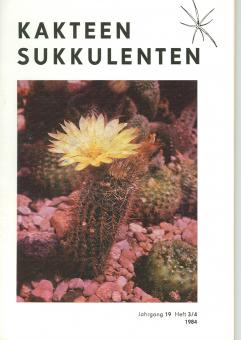 Kakteen und Sukkulenten 1984/3+4 