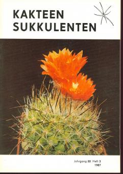 Kakteen und Sukkulenten 1987/3 