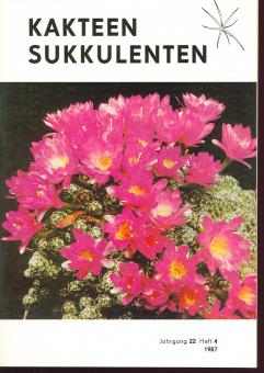 Kakteen und Sukkulenten 1987/4 