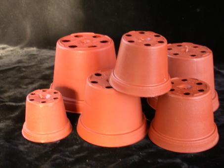 Pots round 6,5 cm 