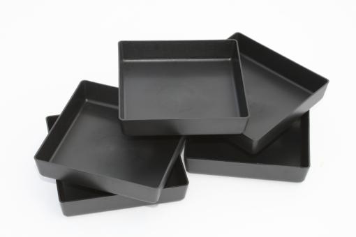 Saucer square - for pots size 10 (HD quality) 