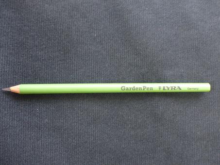 Gärtnerstift - schwarz, lichtecht, wetterfest, für die Ewigkeit 