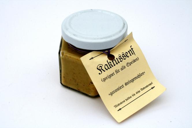 Kaktussenf - extra feurig - 100 g Probierglas 