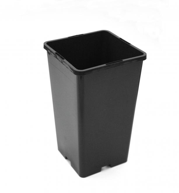 Deep pots, square, 12 x 12 x 20 cm 